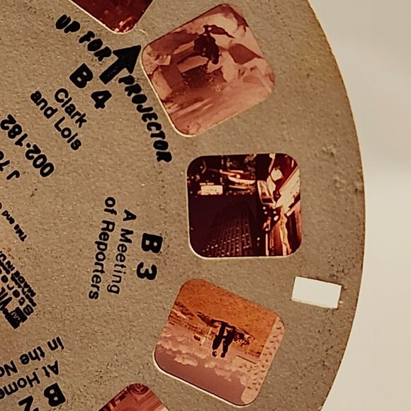 VINTAGE SUPERMAN the Movie View Master Reel Lot of 3 1979 - Picture 6 of 6